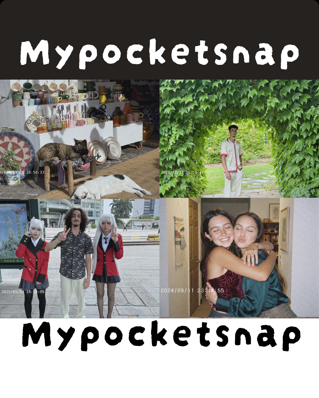 Snap Flip — Appareil Photo Vintage Écran Rabattable