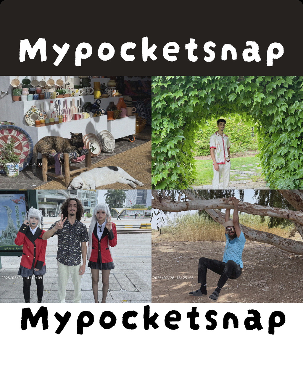 Snap Flip — Appareil Photo Vintage Écran Rabattable