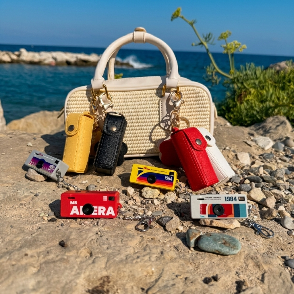 Pochette Snap Nano — Étui Porte-Clé Miroir