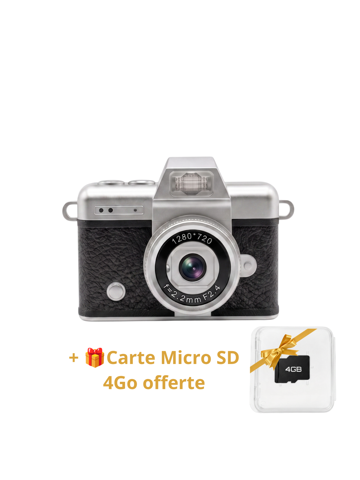 Snap Flip — Appareil Photo Vintage Écran Rabattable