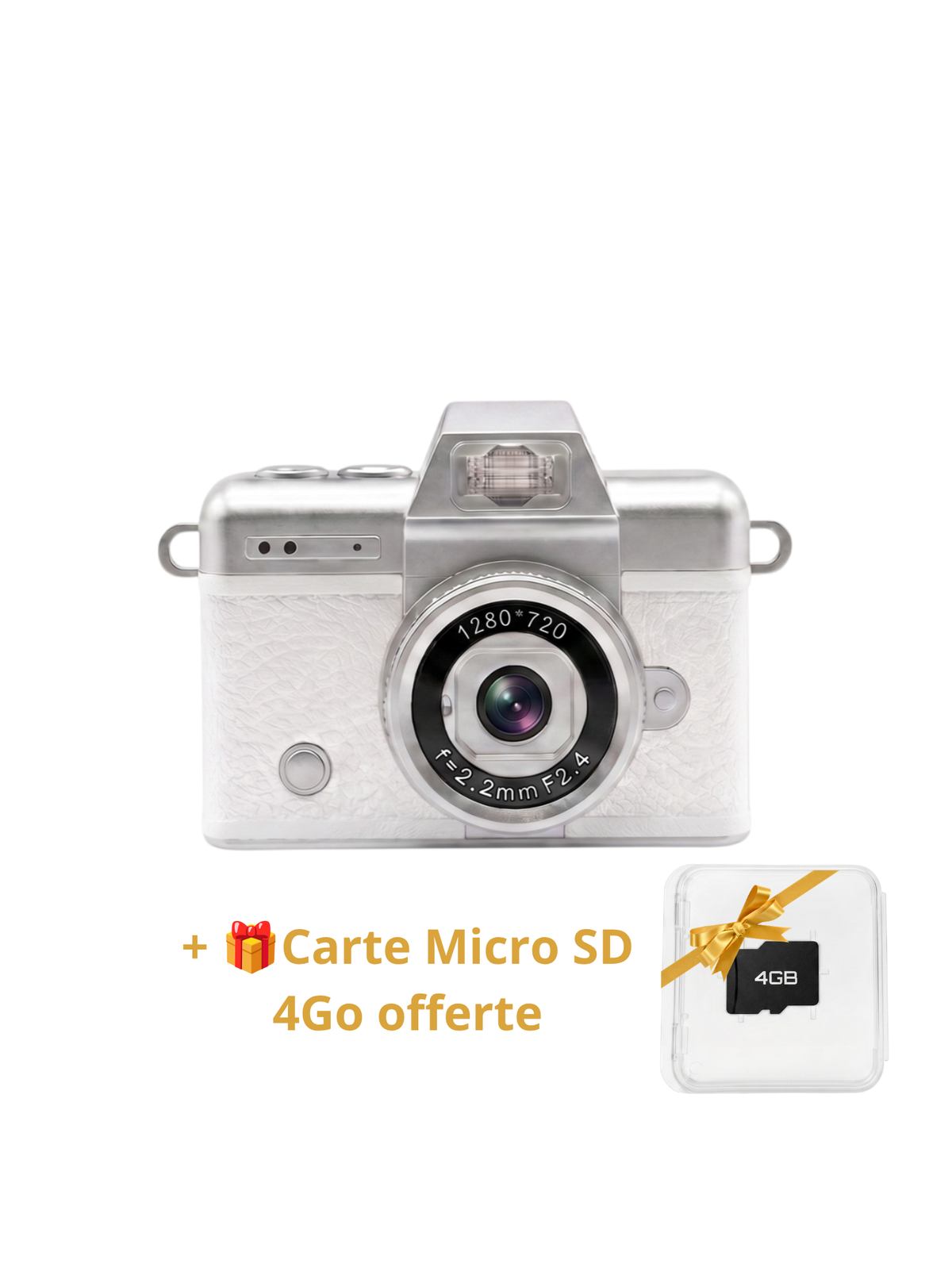 Snap Flip — Appareil Photo Vintage Écran Rabattable