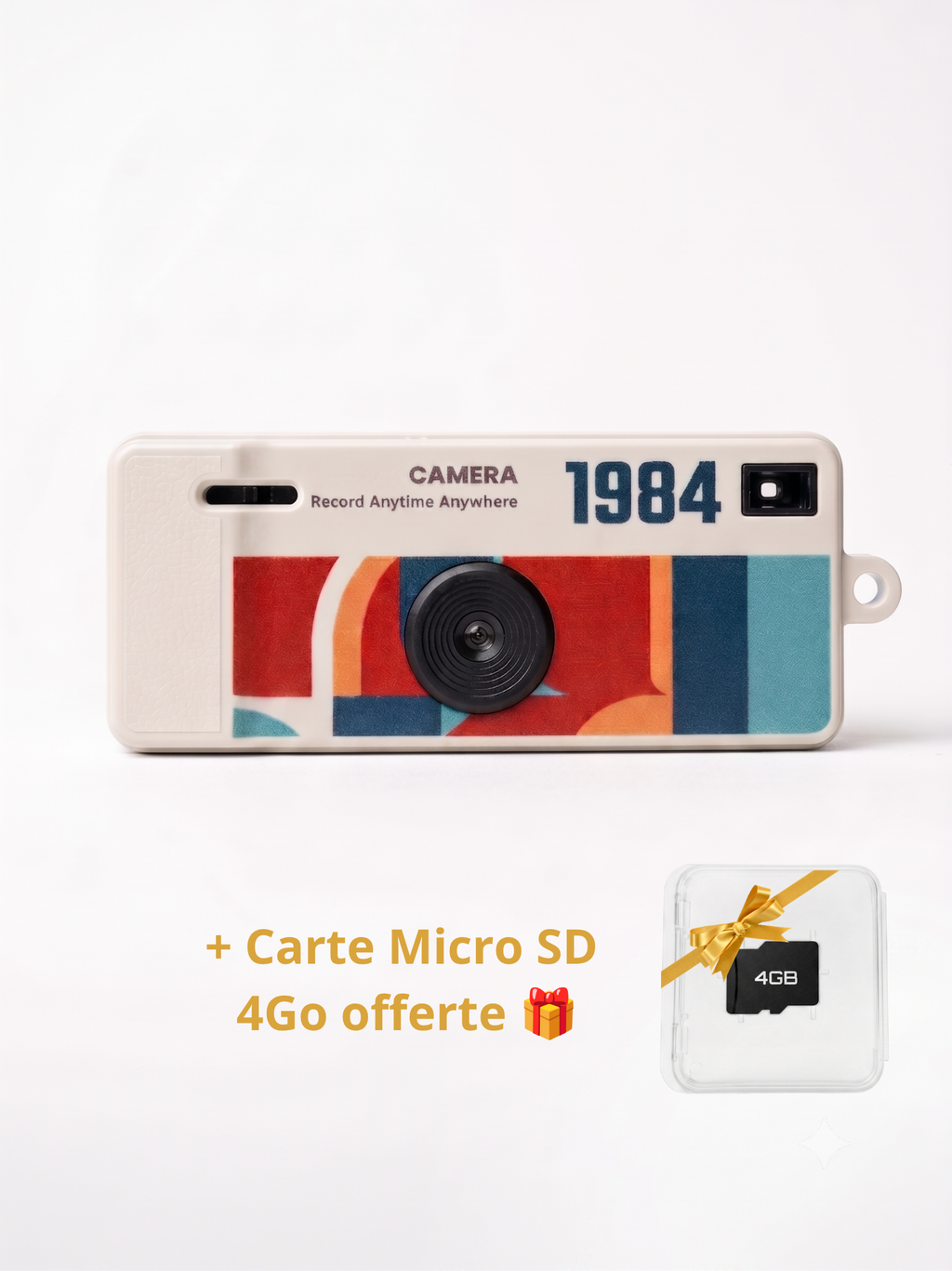 Snap Nano — Appareil Photo Vintage Porte-Clé