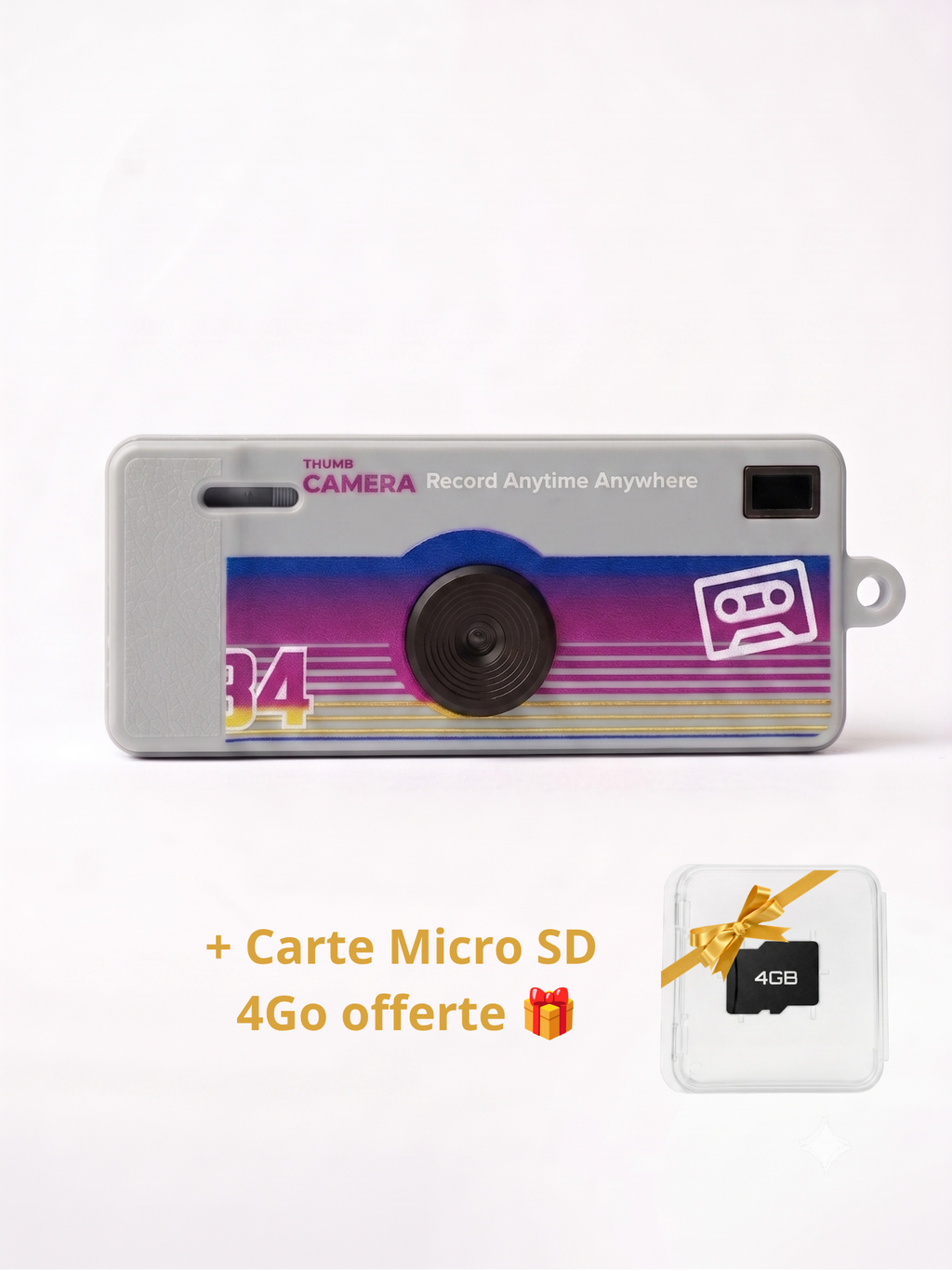 Snap Nano — Appareil Photo Vintage Porte-Clé