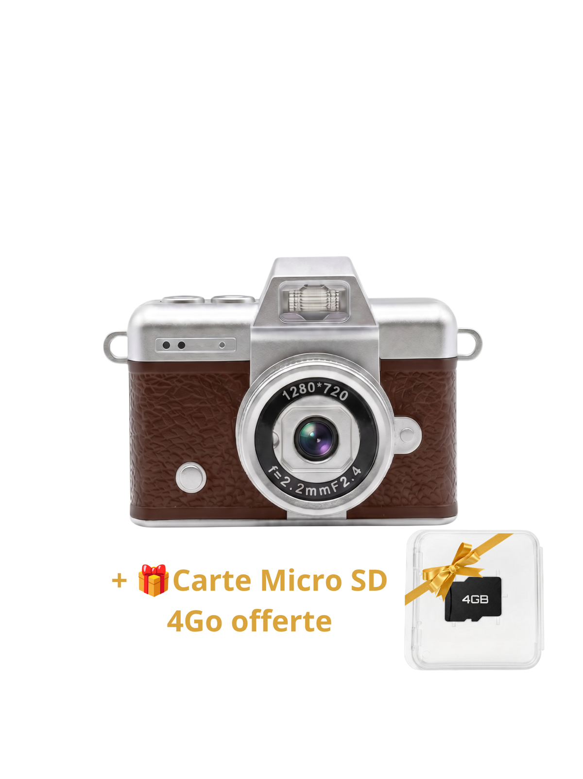 Snap Flip — Appareil Photo Vintage Écran Rabattable