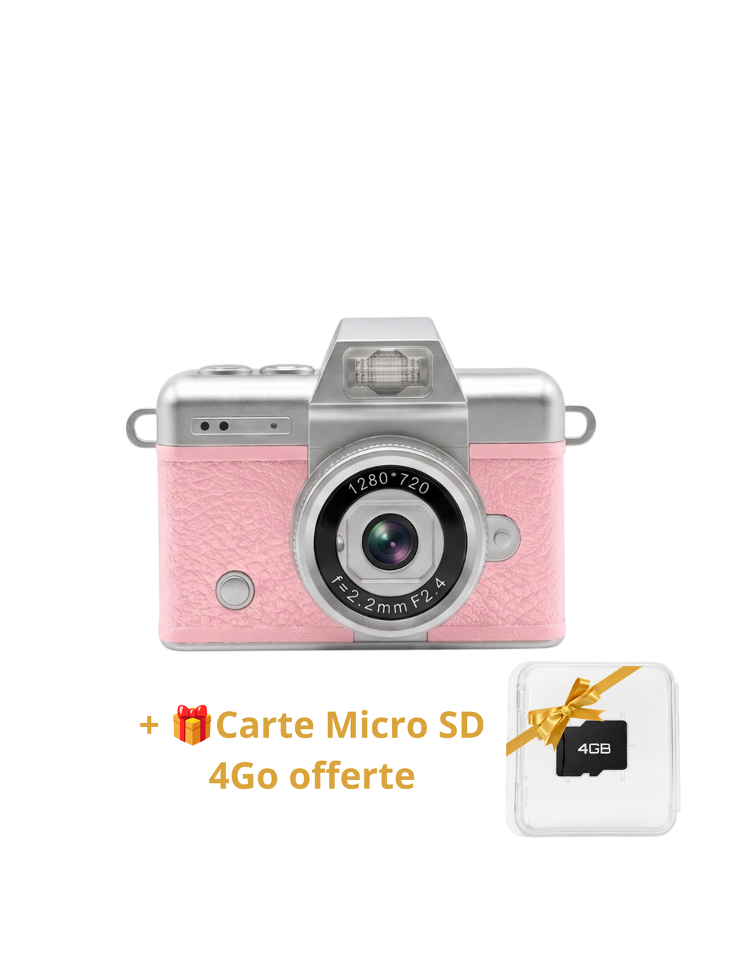 Snap Flip — Appareil Photo Vintage Écran Rabattable