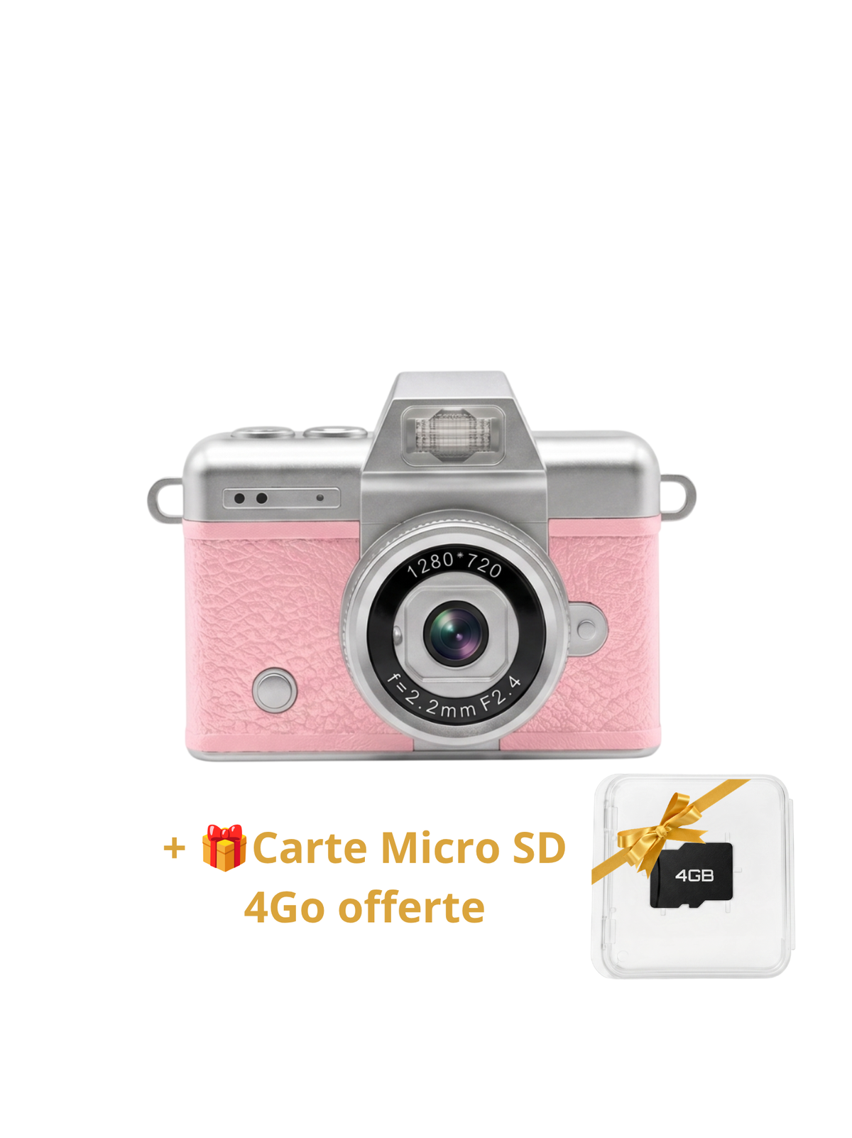 Snap Flip — Appareil Photo Vintage Écran Rabattable