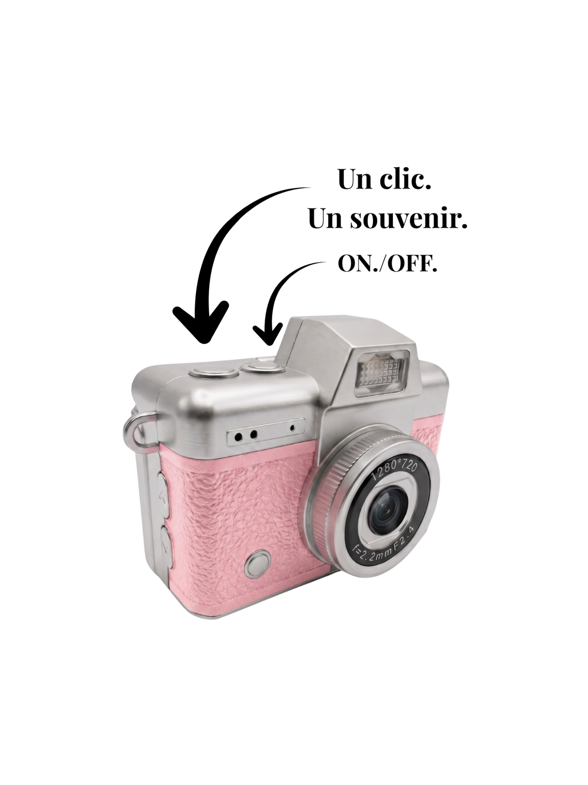 Snap Flip — Appareil Photo Vintage Écran Rabattable