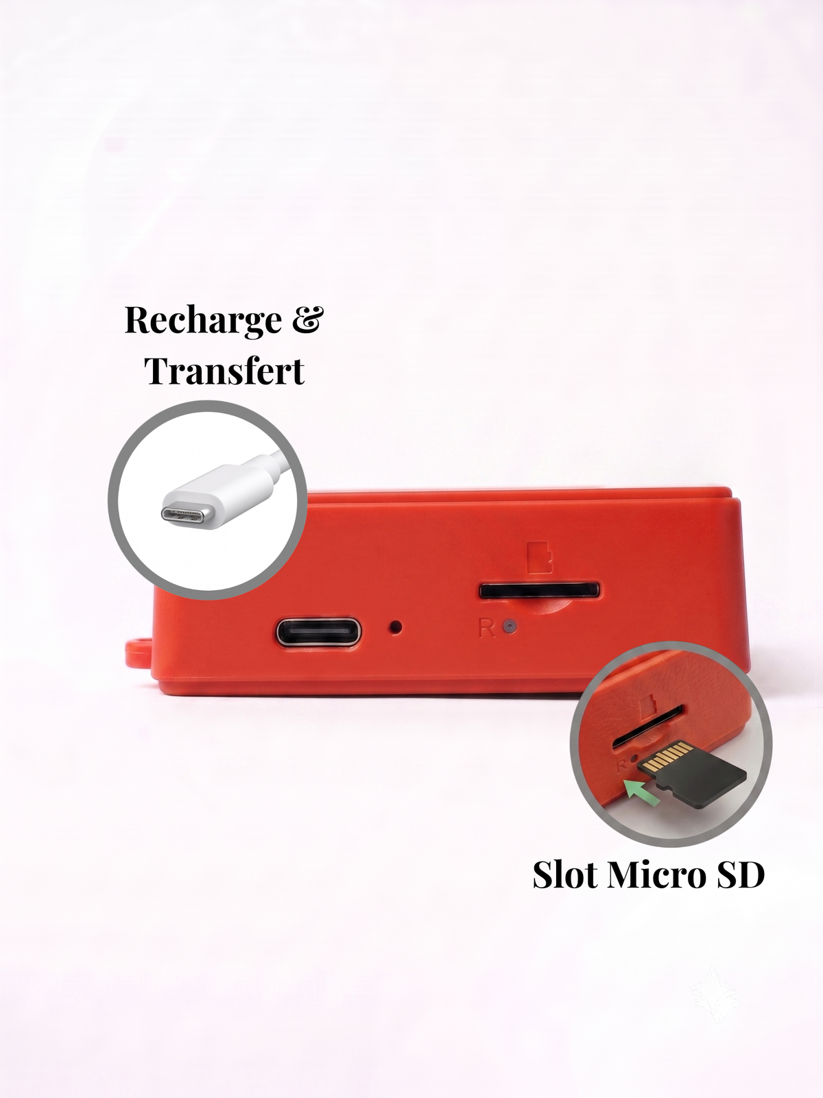 Snap Nano — Appareil Photo Vintage Porte-Clé