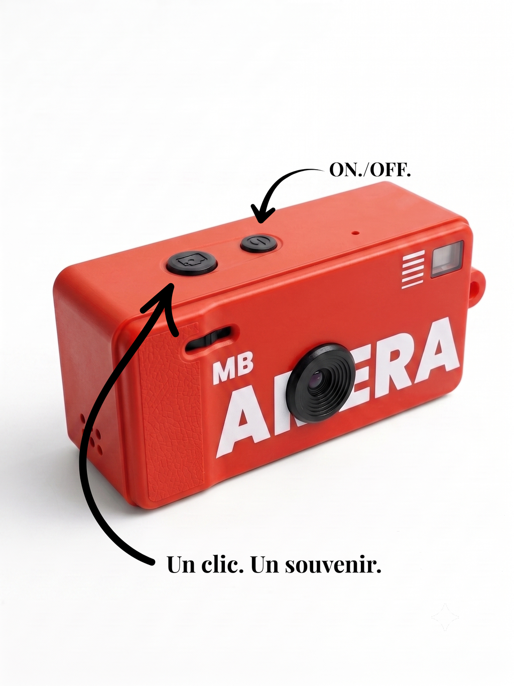 Snap Nano — Appareil Photo Vintage Porte-Clé