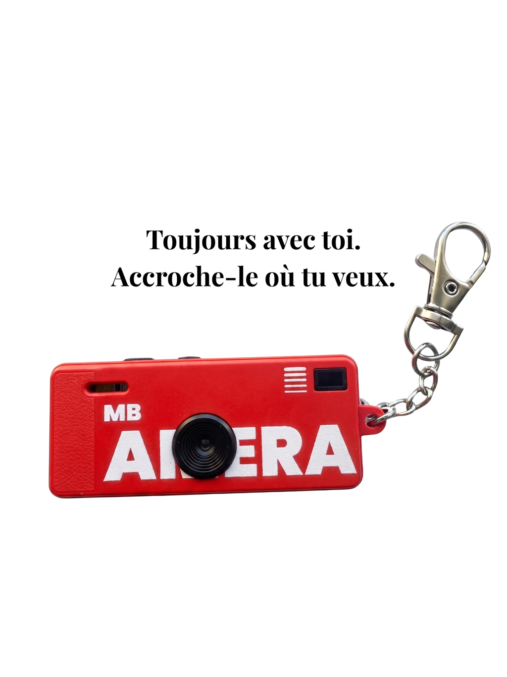 Snap Nano — Appareil Photo Vintage Porte-Clé
