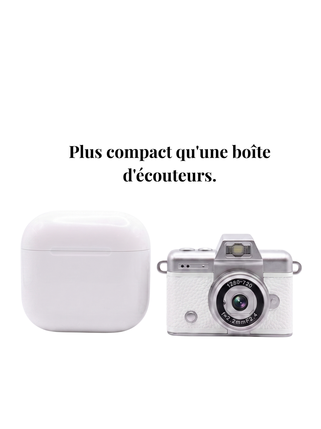 Snap Flip — Appareil Photo Vintage Écran Rabattable
