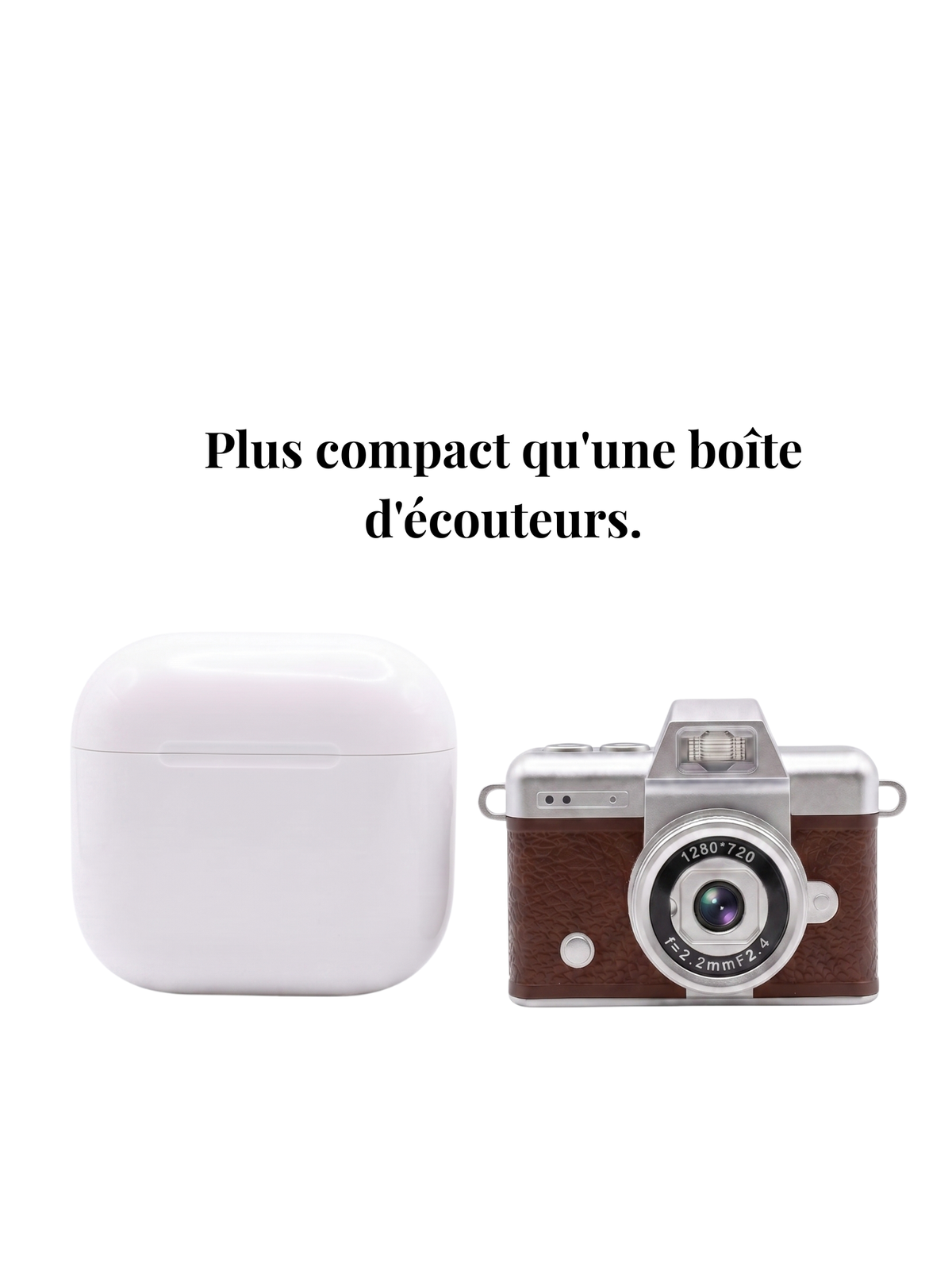 Snap Flip — Appareil Photo Vintage Écran Rabattable