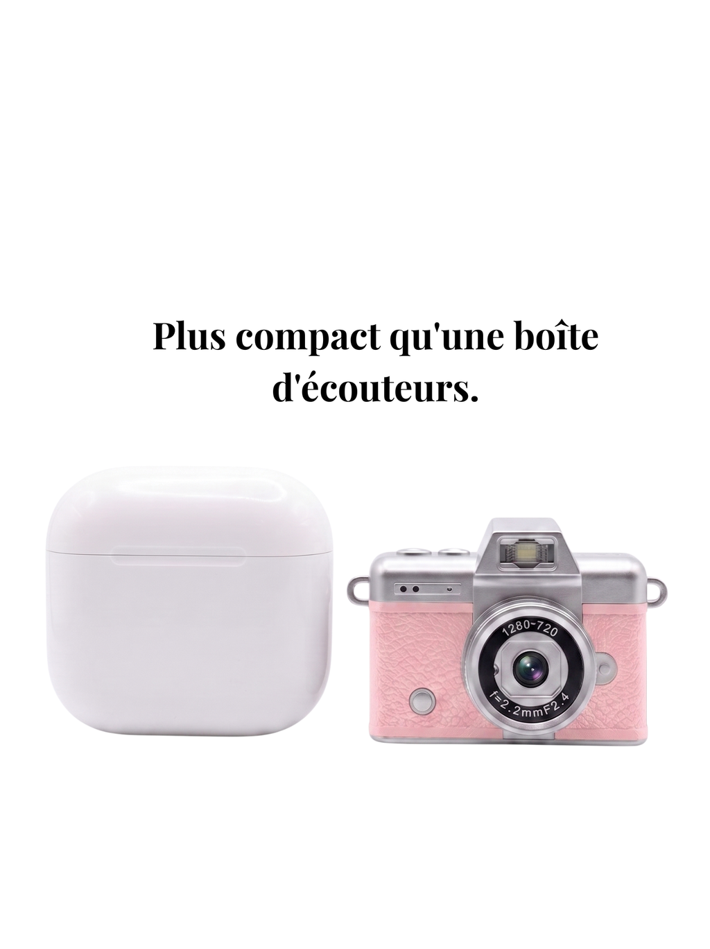 Snap Flip — Appareil Photo Vintage Écran Rabattable