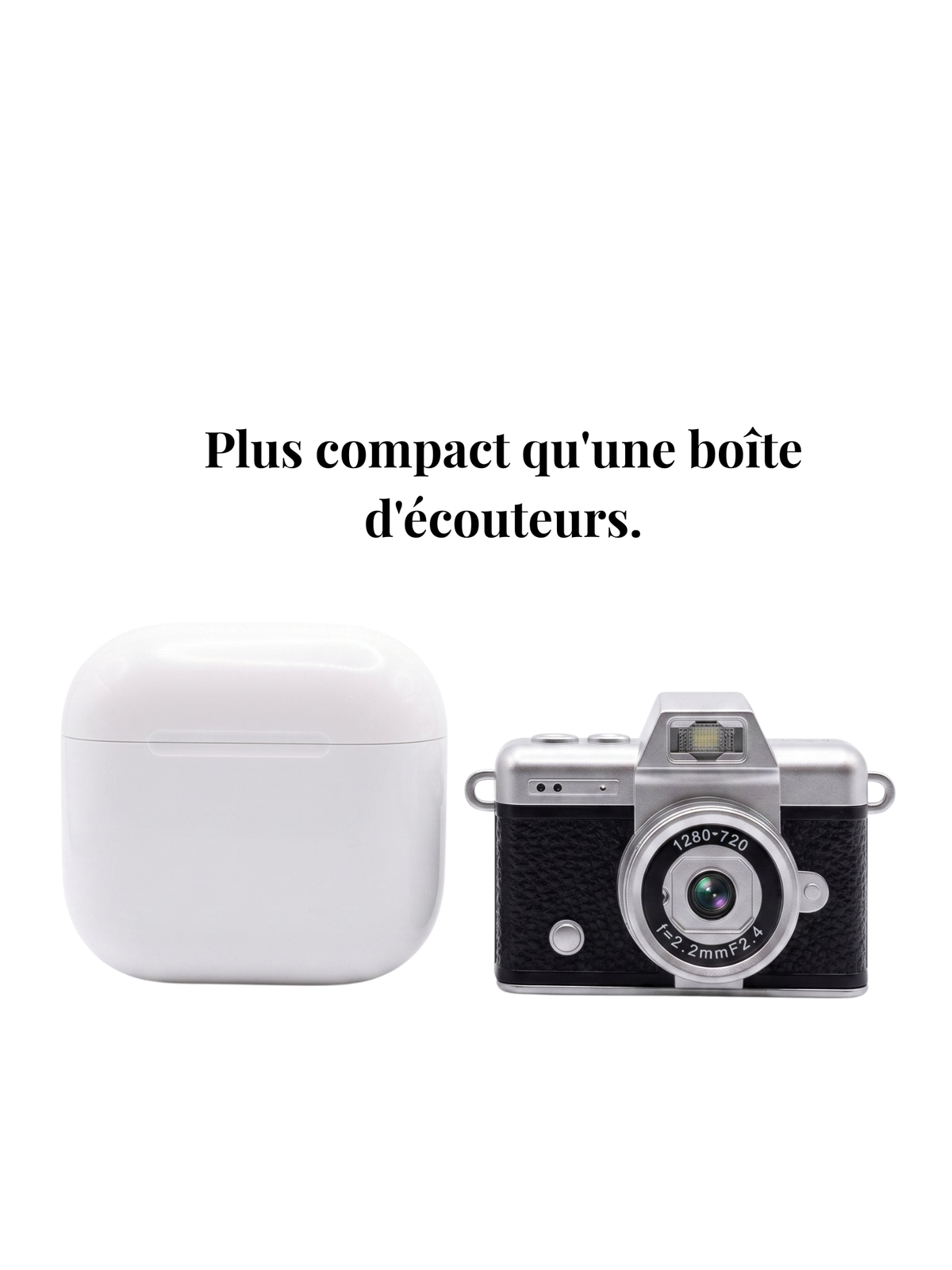 Snap Flip — Appareil Photo Vintage Écran Rabattable